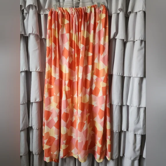 Handmade Maxi Skirt Size Large - Picture 3 of 4